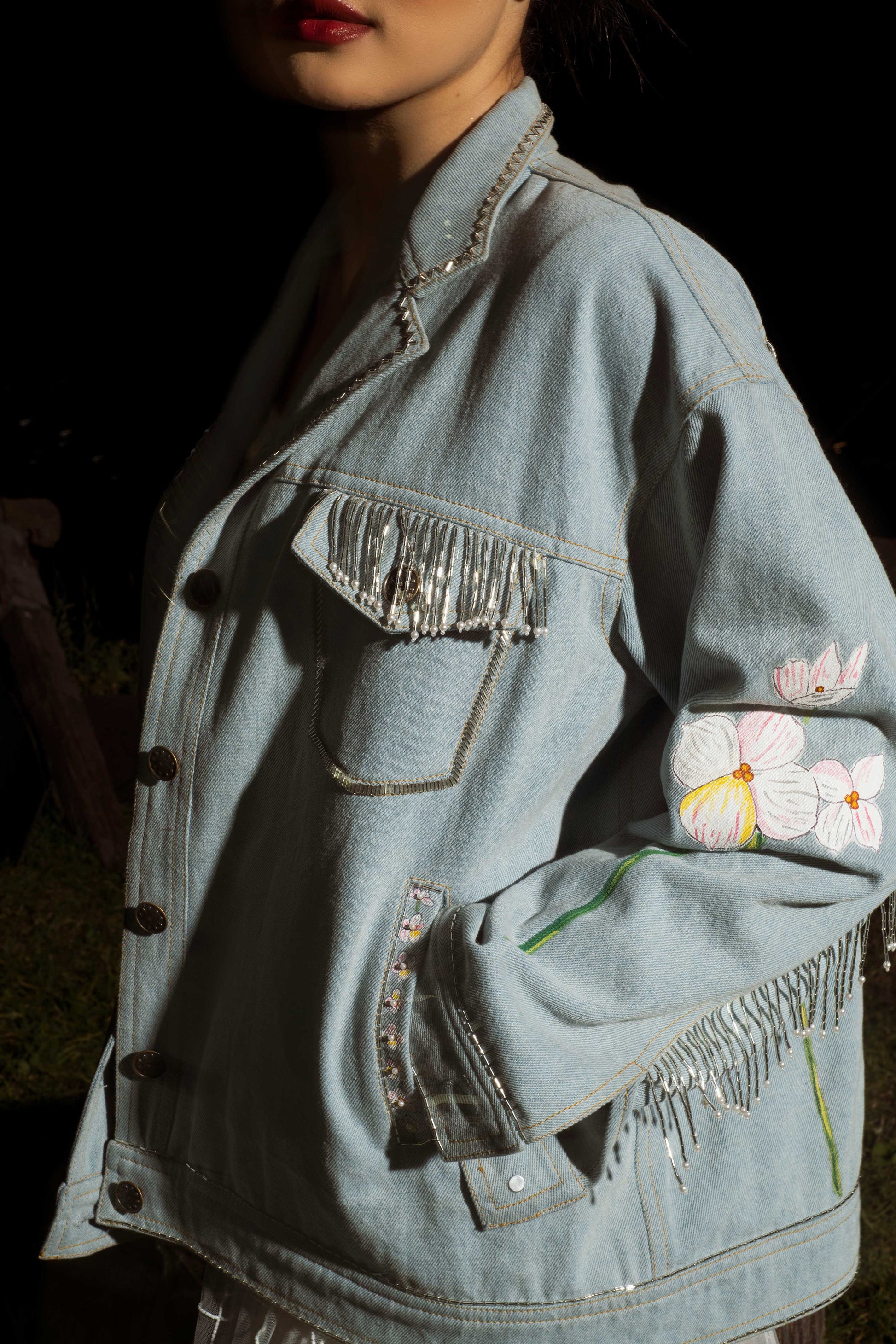 Baavli Designer Luxury Denim Jacket
