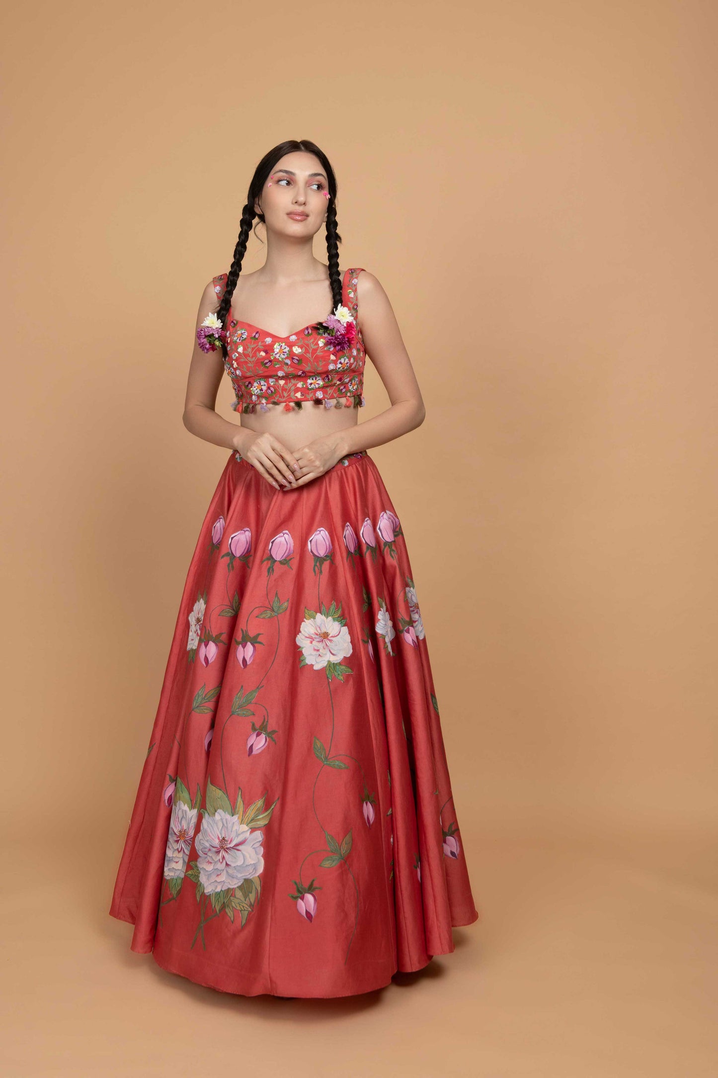Peony Skirt Set