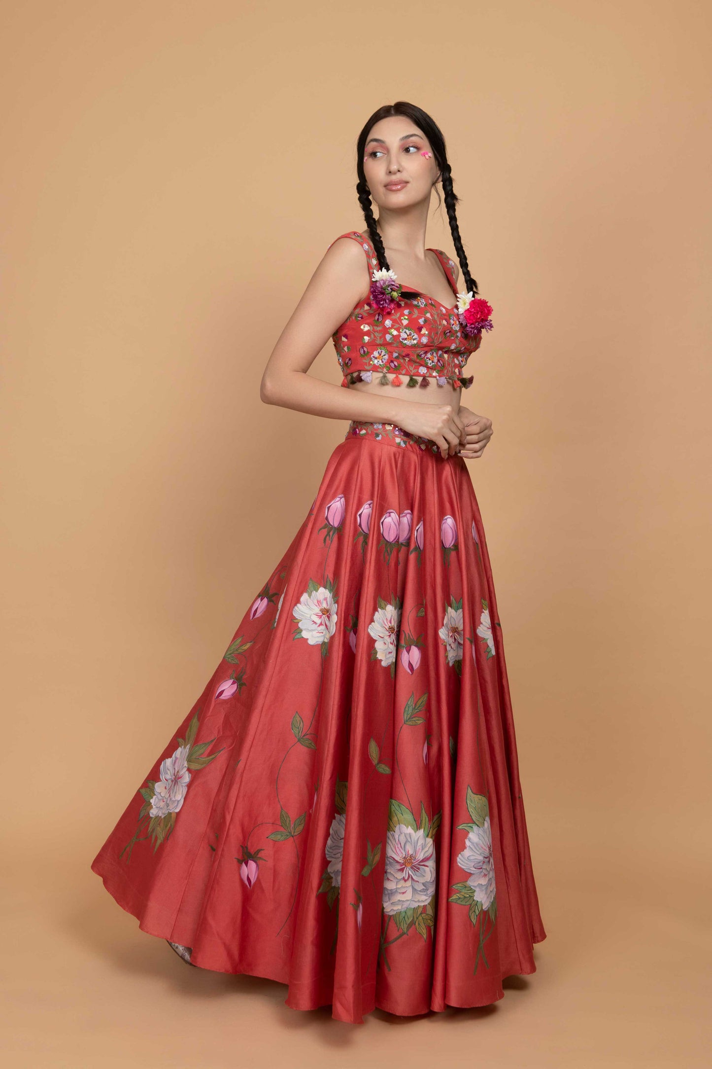 Peony Skirt Set