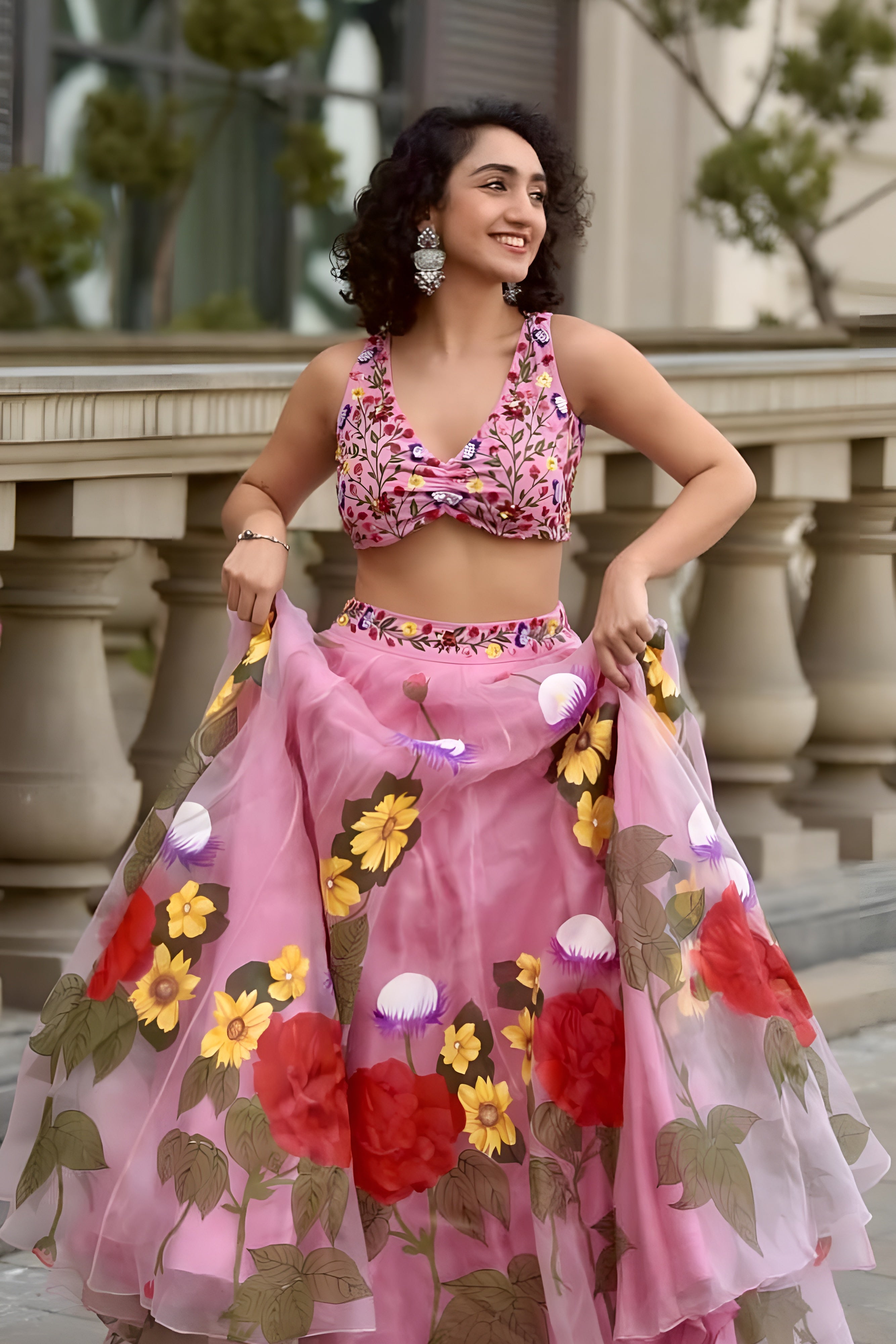 sanjeeta bhattacharya wearing Baavli's pink lehenga set. Celebrity. luxury designer store, New Delhi.
Indian wedding, lehenge, Bride, Indian bride, bridesmaid, Suit sets, Kaftan, sharara, jacket, kurta.
baavli launching its new collection,
