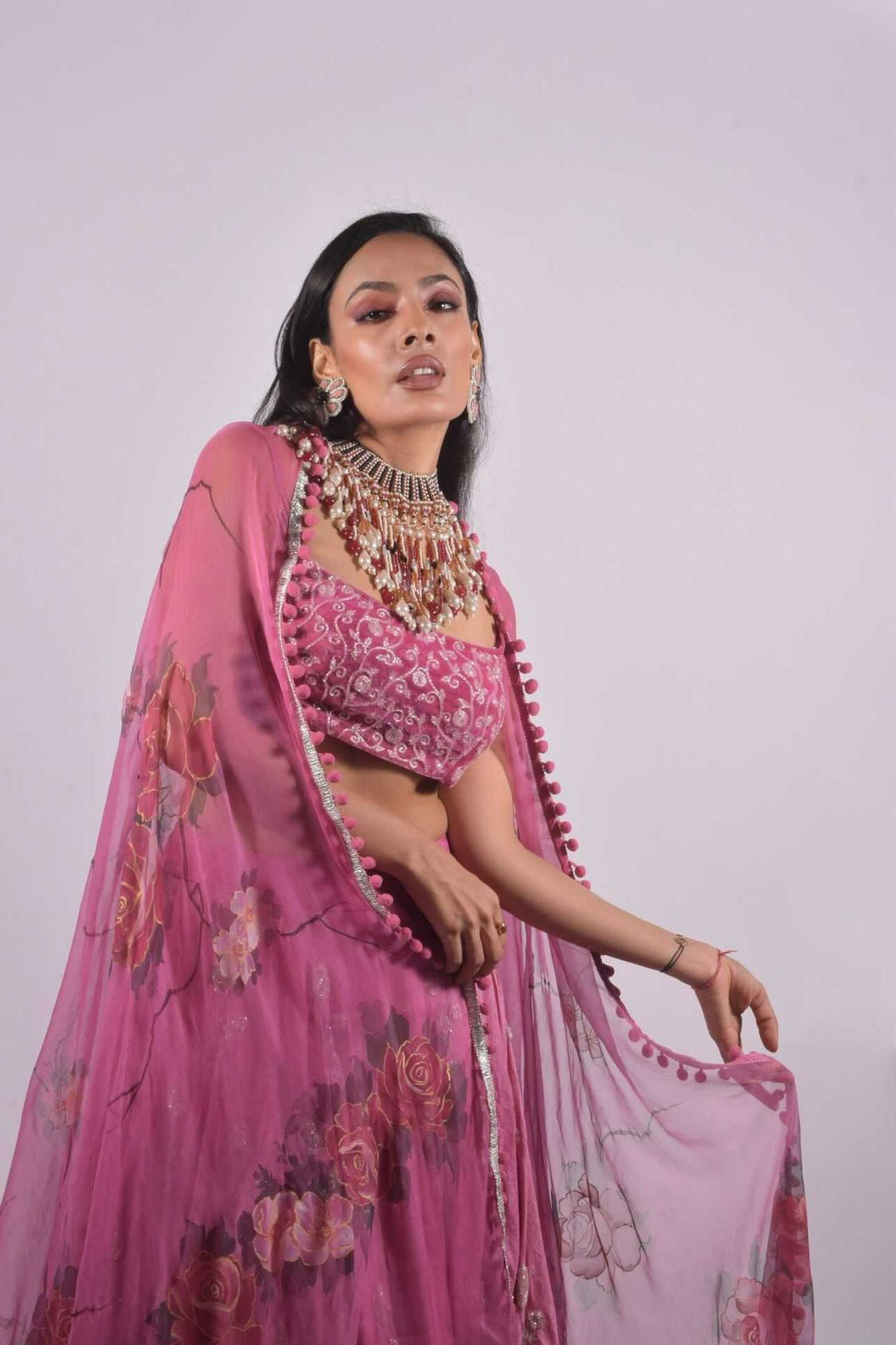 Baavli luxury designer store at Khan Market, New Delhi. Indian wedding, lehenge, Bride, Indian bride, bridesmaid. Ishita Manga in Baavli.