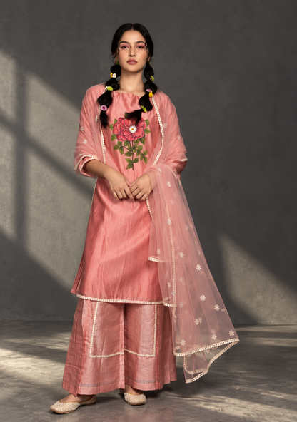 Camellia Pink Suit Set