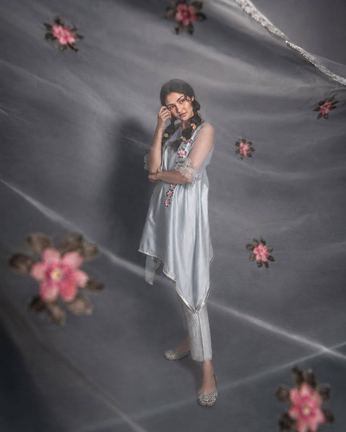 Forget-me-not Blue Suit Set