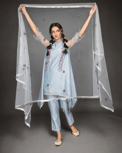 Forget-me-not Blue Suit Set