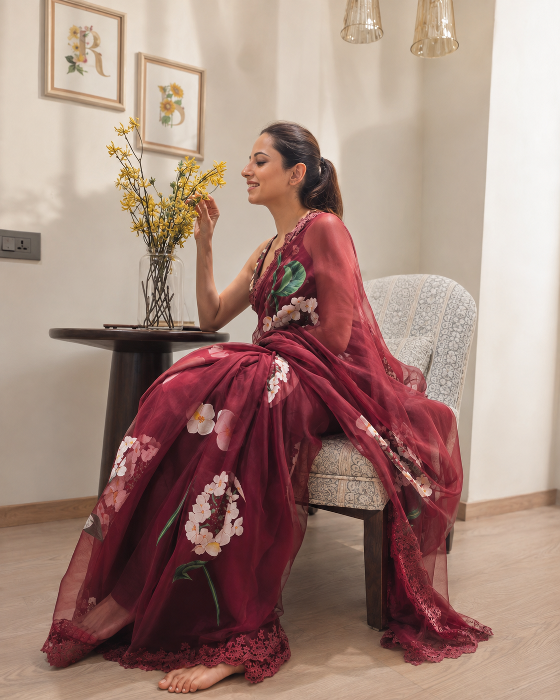 Nazanin Saari As Seen On Sargun Mehta