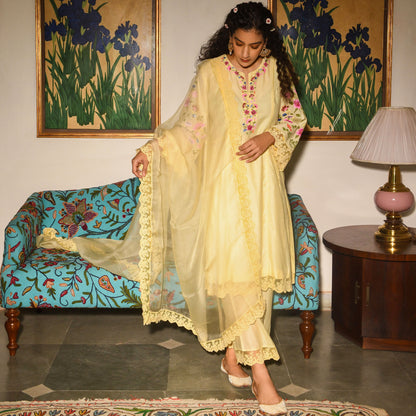 Baavli luxury designer store at Khan Market, New Delhi.
Indian wedding, lehenge, Bride, Indian bride, bridesmaid. baavli launching its new collection, Shringar, Yellow suit set.