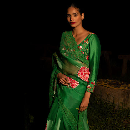 Baavli designer luxury saree khan market New Delhi.