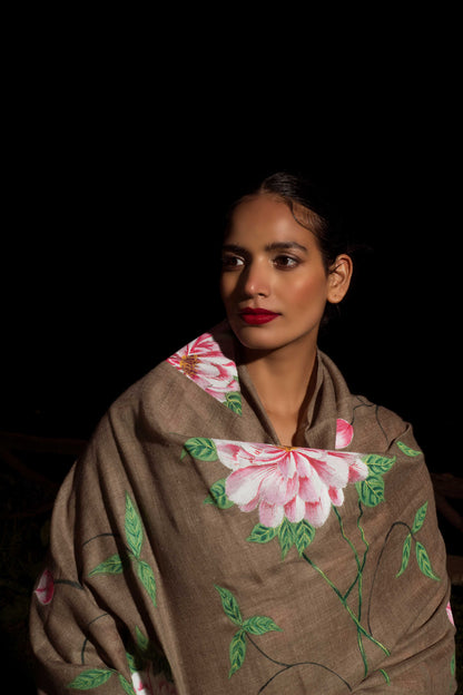 Baavli Luxury Indian wedding pure pashmina shawl