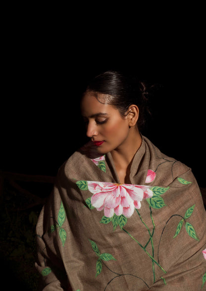 Baavli Luxury Indian wedding pure pashmina shawl