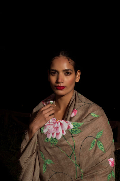 Baavli Luxury Indian wedding pure pashmina shawl