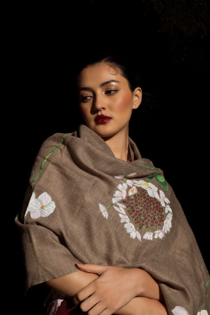 Baavli Luxury Indian wedding pure pashmina shawl