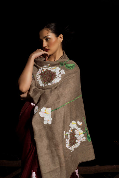 Baavli Luxury Indian wedding pure pashmina shawl