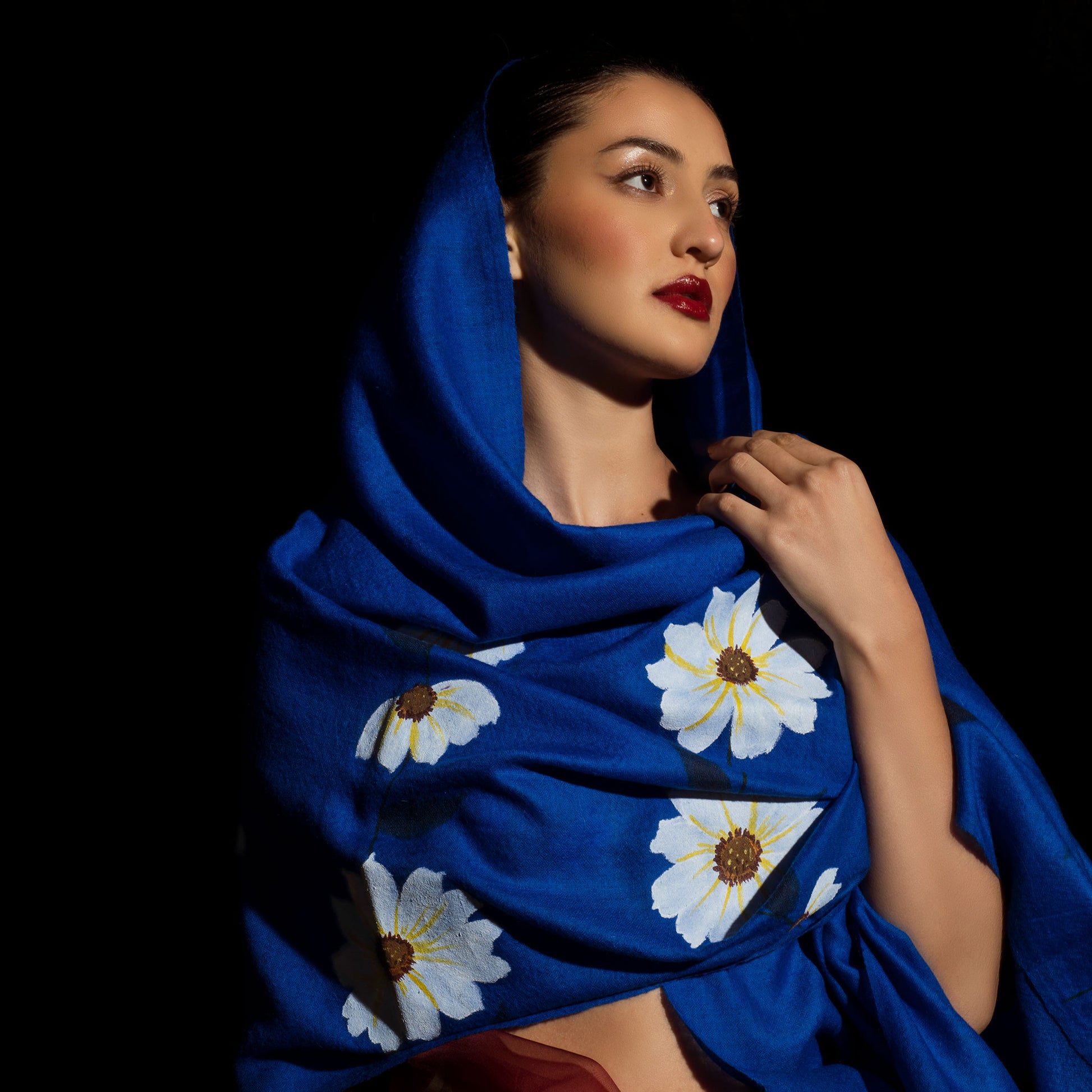 Baavli Luxury Indian wedding pure pashmina shawl