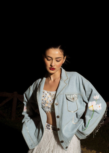 Baavli Designer Luxury Denim Jacket