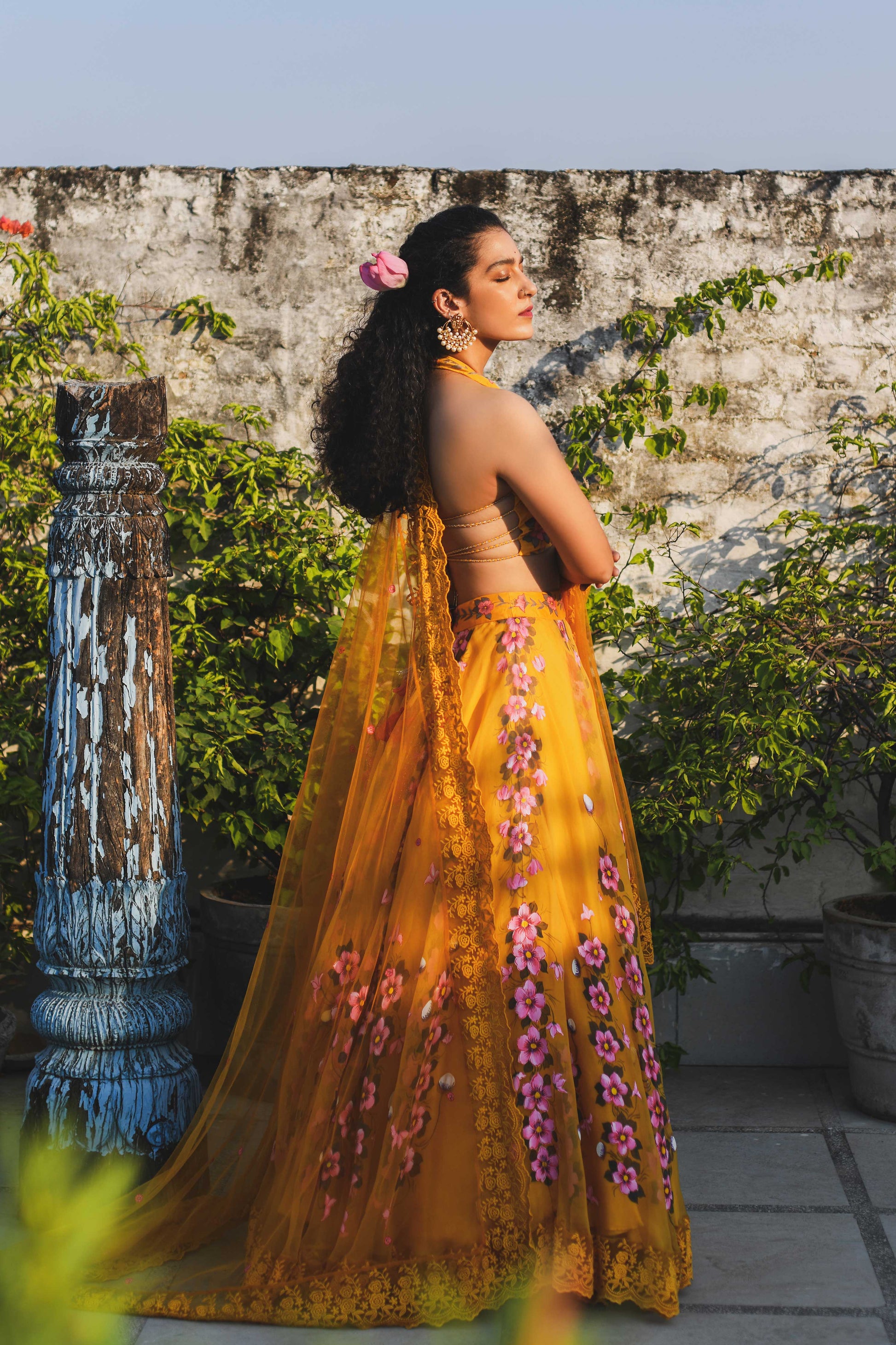 Baavli luxury designer store at Khan Market, New Delhi.
Indian wedding, lehenge, Bride, Indian bride, bridesmaid, Suit sets, Kaftan, sharara, jacket, kurta.
baavli launching its new collection, Shringar, Aruni orange lehenga set.