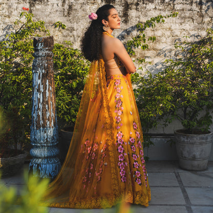 Baavli luxury designer store at Khan Market, New Delhi.
Indian wedding, lehenge, Bride, Indian bride, bridesmaid, Suit sets, Kaftan, sharara, jacket, kurta.
baavli launching its new collection, Shringar, Aruni orange lehenga set.