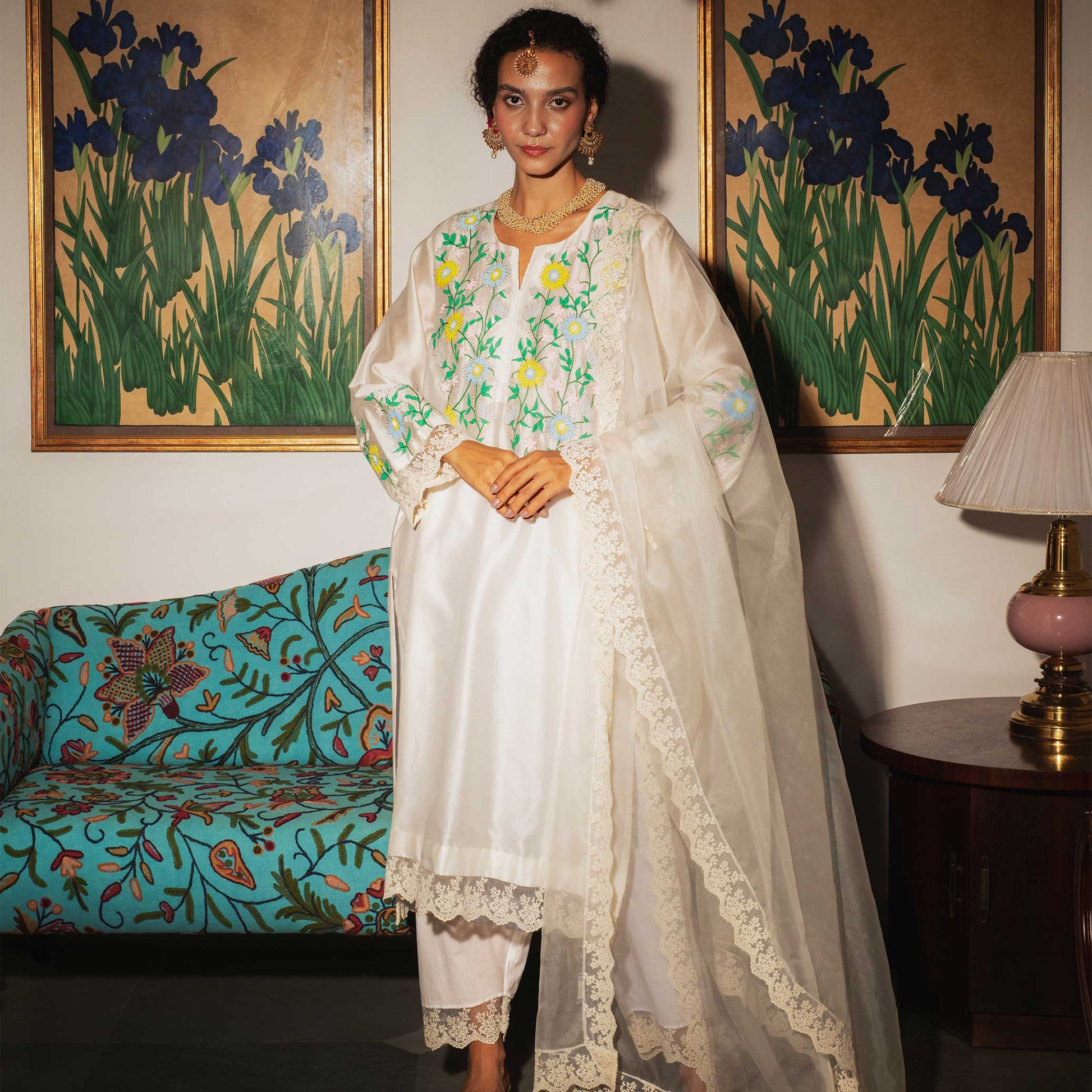 Baavli luxury designer store, New Delhi.
Indian wedding, lehenge, Bride, Indian bride, bridesmaid, Suit sets, Kaftan, sharara, jacket, kurta.
baavli launching its new collection, Dhan Mill, Hand painted, hand embroidered, Designer Label