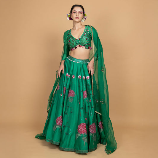 Baavli Designer Luxury Lehenga Set