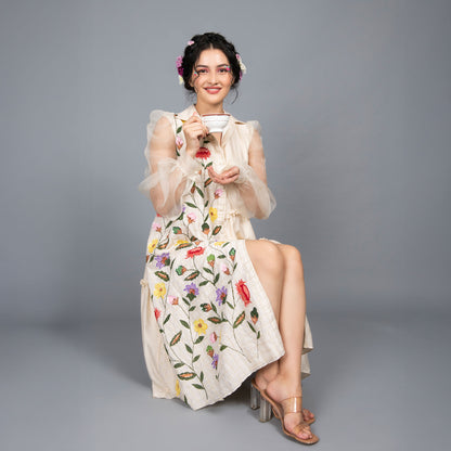 Lazy-Day Chanderi Comfort