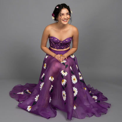 Baavli designer luxury skirt corset 