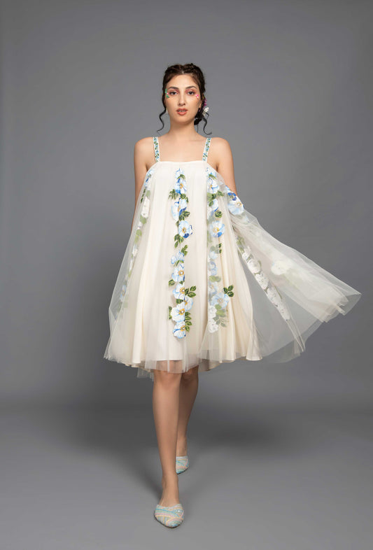 Baavli Luxury designer white dress