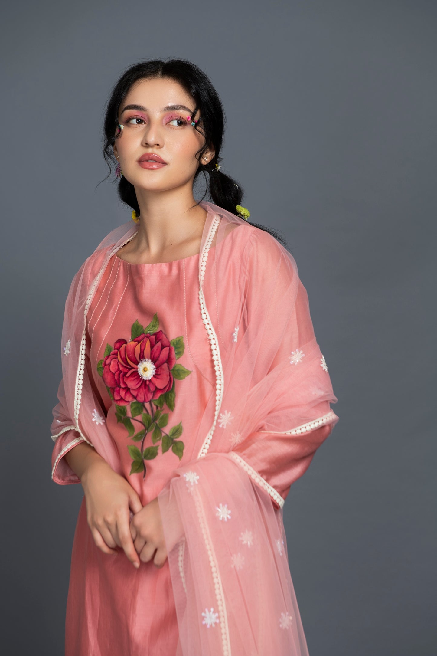 Camellia Pink Suit Set