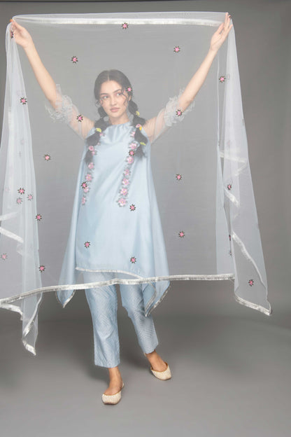 Forget-me-not Blue Suit Set