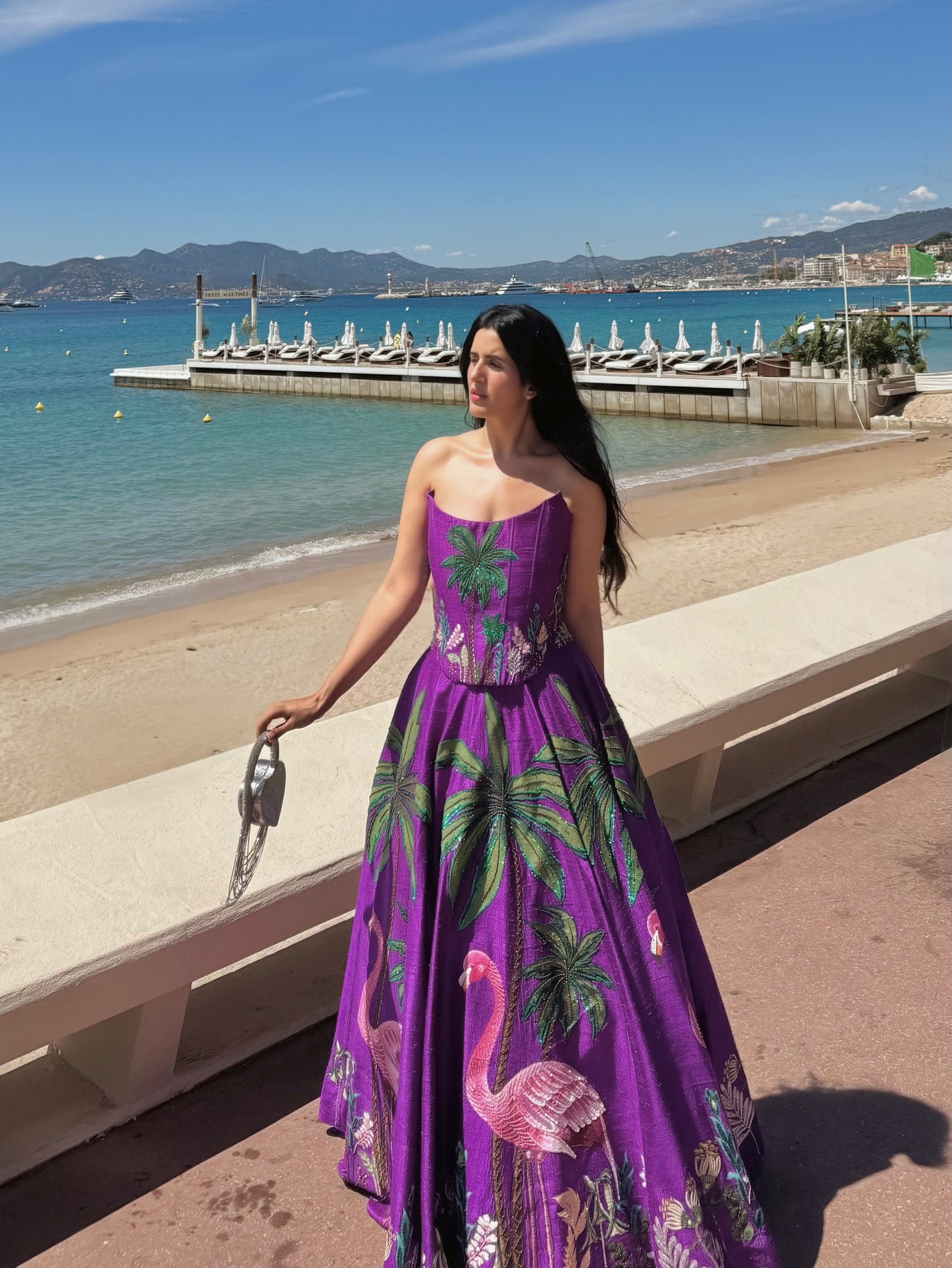 The Flamingo Corset Set