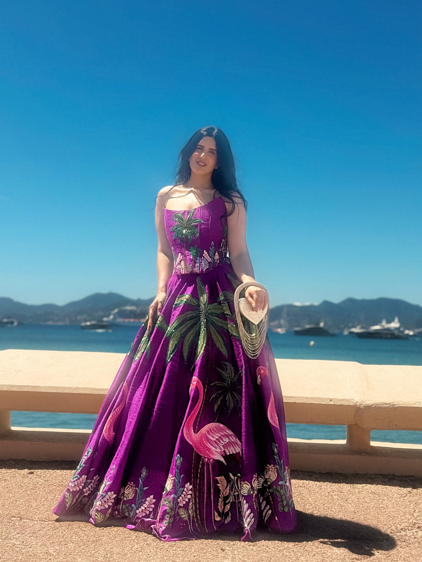The Flamingo Corset Set