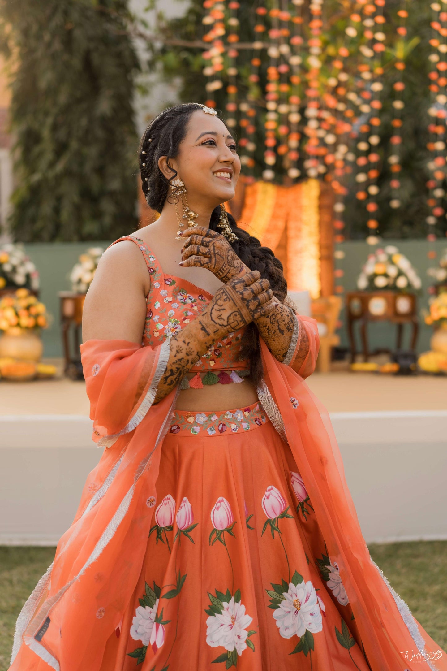 Peony Skirt Set - Brides of baavli