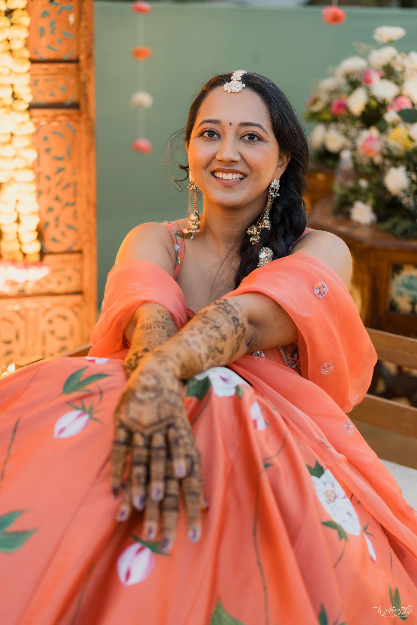 Peony Skirt Set - Brides of baavli