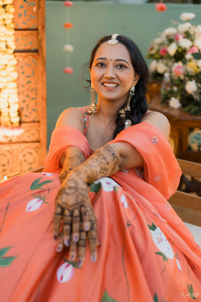 Peony Skirt Set - Brides of baavli