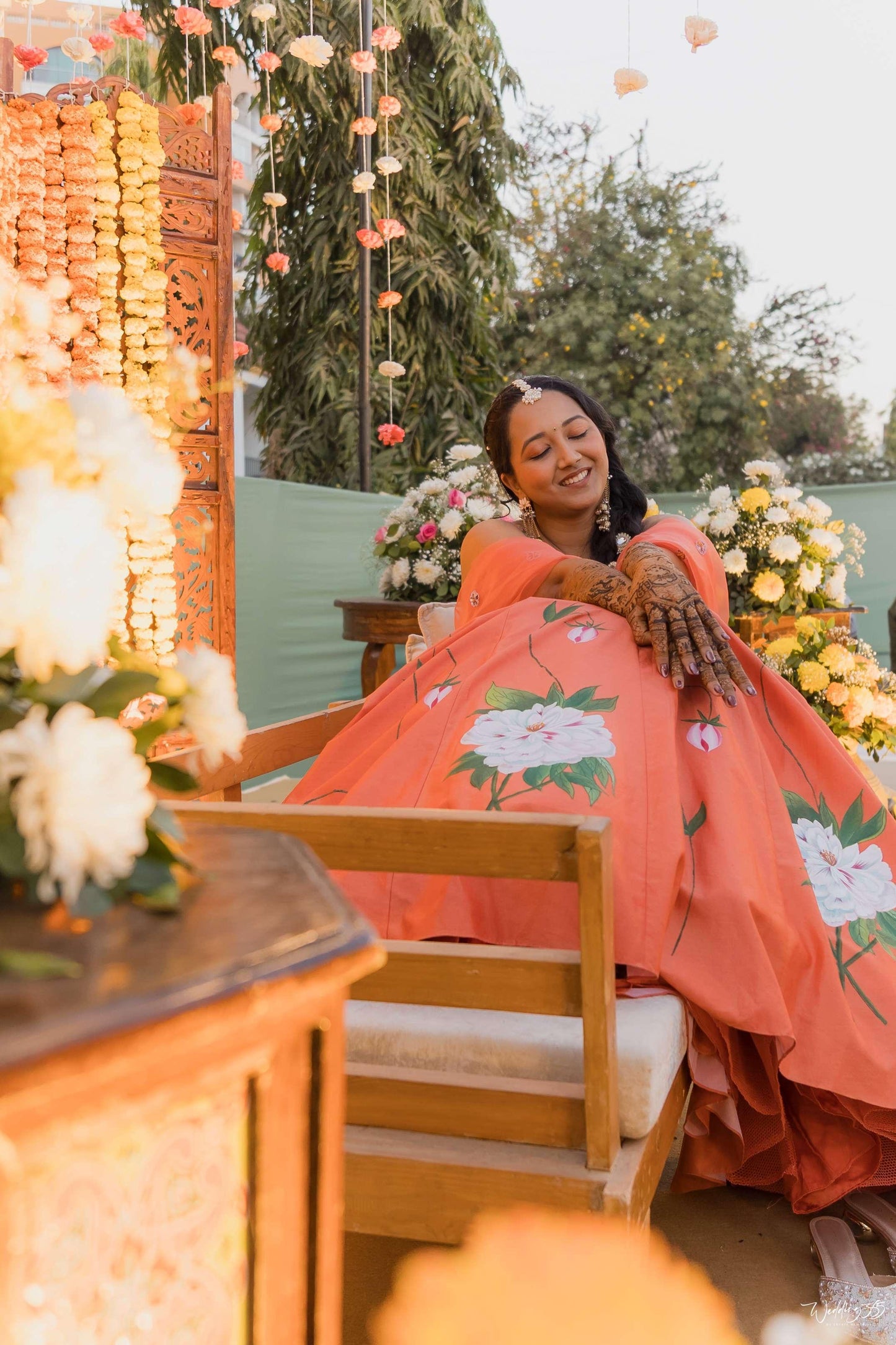 Peony Skirt Set - Brides of baavli