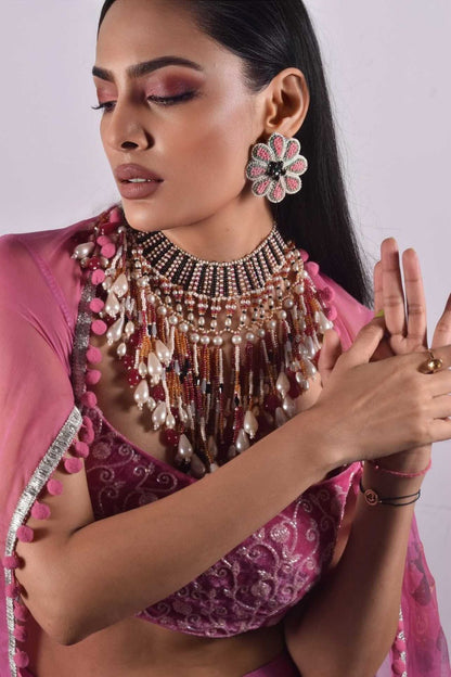 Baavli luxury designer store at Khan Market, New Delhi. Indian wedding, lehenge, Bride, Indian bride, bridesmaid. Ishita Manga in Baavli.